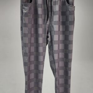 Men's Classic Checkered Stretch Trousers